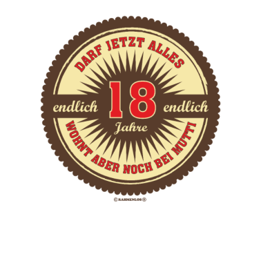 Motiv 18 wohnt bei Mutti - 2002 18 Geburtstag