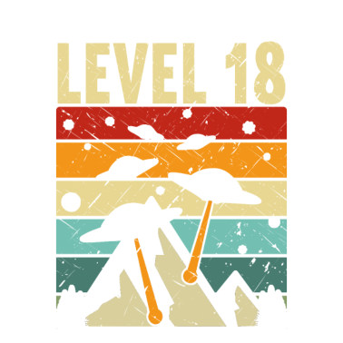 Motiv Level 18 Gaming Controller 18. Geburtstag