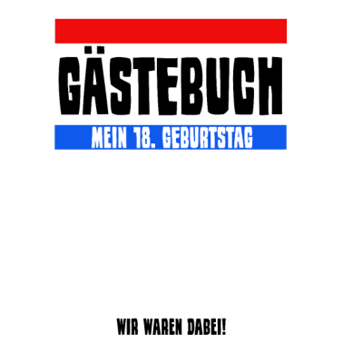 Motiv 18. Geburtstag 18 Jahre Party Gästebuch Geschenk