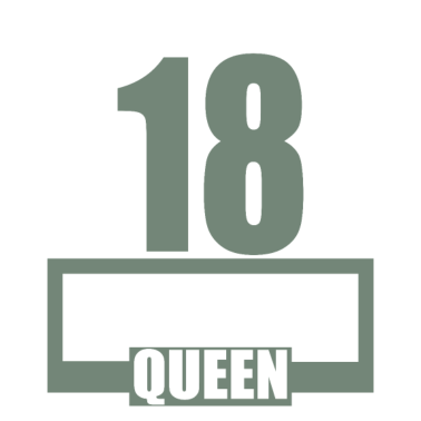 Motiv 18. Geburtstag 18 Jahre 18er Birthday Queen