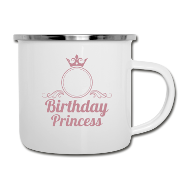 Geschenk zum 18 Emaille Tasse - 18. Geburtstag 18 Jahre 18er Birthday Princess