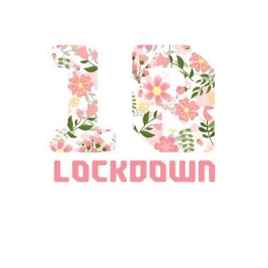 Motiv 18 Geburtstag Mädchen Endlich 18 Lockdown Edition
