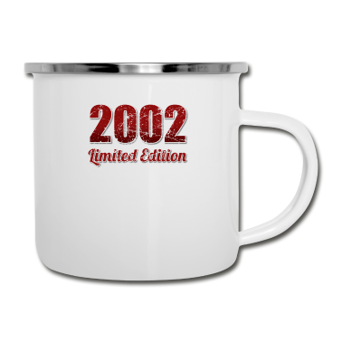 Geschenk zum 18 Emaille Tasse - Endlich 18 Volljährig Flügge 18. Geburtstag