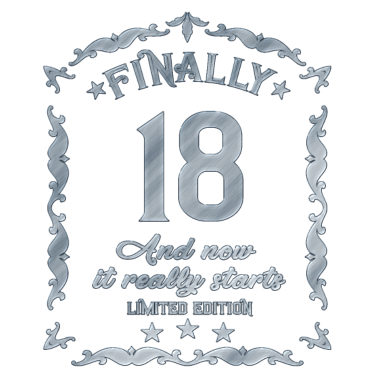 Motiv 18. Geburtstag Lustiges Geschenk