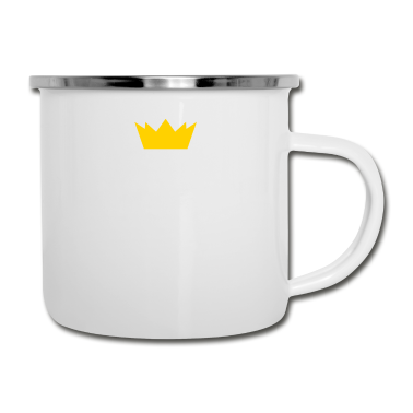 Geschenk zum 18 Emaille Tasse - Keep Calm Ich bin 18 Design für das