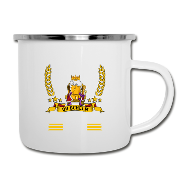 Geschenk zum 18 Emaille Tasse - Club der alten Säcke 18 18.Ehrentag 18. Jubiläum