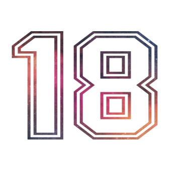 Motiv 18 er Geburtstag