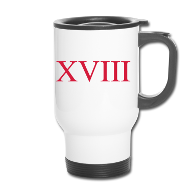 Geschenk zum 18 Thermobecher - 18