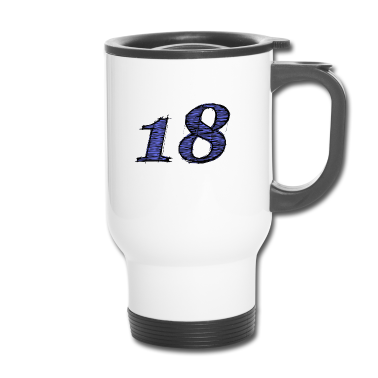 Geschenk zum 18 Thermobecher - 18.GB, 18, 18er, Geschenk 18