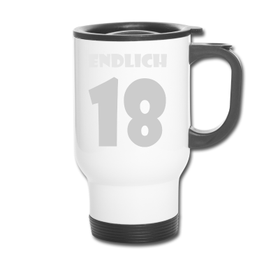 Geschenk zum 18 Thermobecher - endlich 18