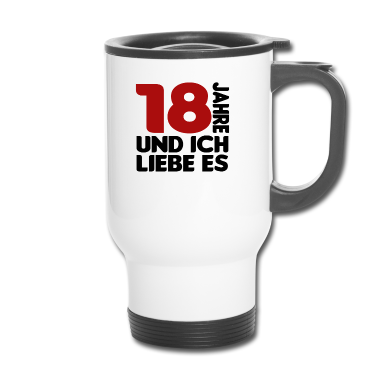 Geschenk zum 18 Thermobecher - 18 Jahre 18 Geburtstag Geschenk
