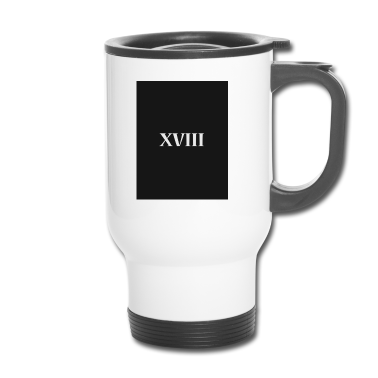 Geschenk zum 18 Thermobecher - 18 / XVIII