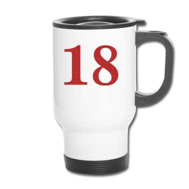 Geschenk zum 18 Thermobecher - 18 Geburtstag