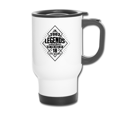 Geschenk zum 18 Thermobecher - Geschenkideen zum 18. Geburtstag Volljährig