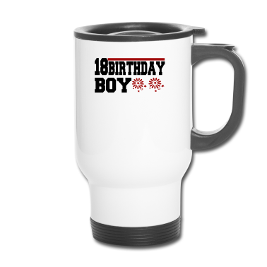 Geschenk zum 18 Thermobecher - 18 Jahre 18 Geburtstag Geschenk