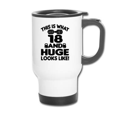 Geschenk zum 18 Thermobecher - 18 Jahre 18 Geburtstag Geschenk