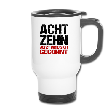 Geschenk zum 18 Thermobecher - 18 Jahre 18 Geburtstag Geschenk
