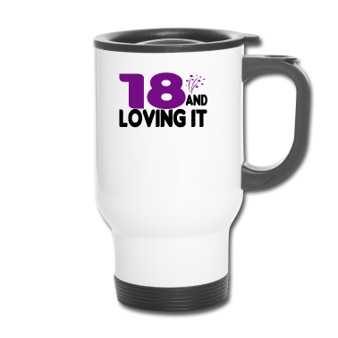 Geschenk zum 18 Thermobecher - 18 Jahre 18 Geburtstag Geschenk