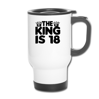 Geschenk zum 18 Thermobecher - 18 Jahre 18 Geburtstag Geschenk