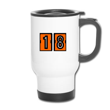 Geschenk zum 18 Thermobecher - 18. 18. GEBURTSTAG. GEBURTSTAG 18 JAHRE. 18