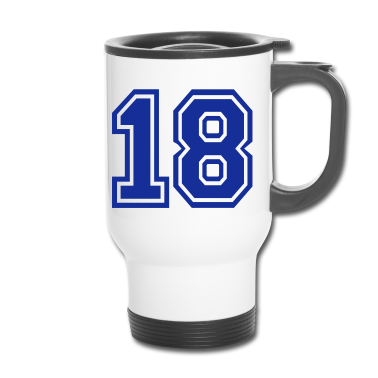 Geschenk zum 18 Thermobecher - 18