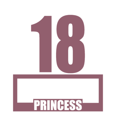 Motiv 18. Geburtstag 18 Jahre 18er Birthday Princess