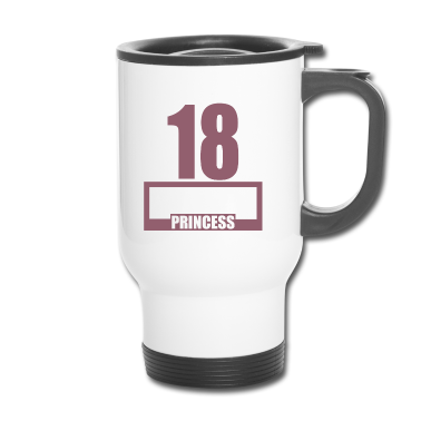 Geschenk zum 18 Thermobecher - 18. Geburtstag 18 Jahre 18er Birthday Princess