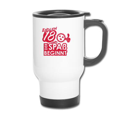 Geschenk zum 18 Thermobecher - 18 Jahre & Spaß