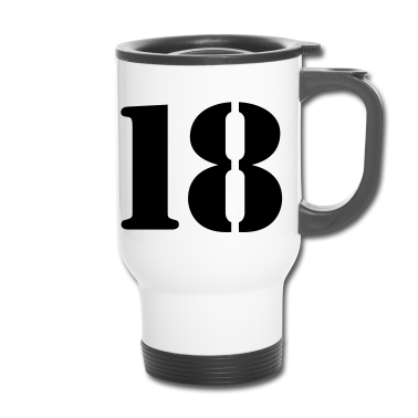 Geschenk zum 18 Thermobecher - 18