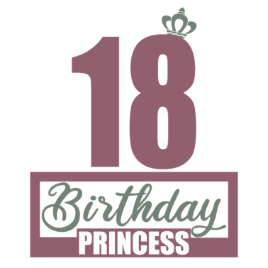 Motiv 18. Geburtstag 18 Jahre 18er Birthday Princess