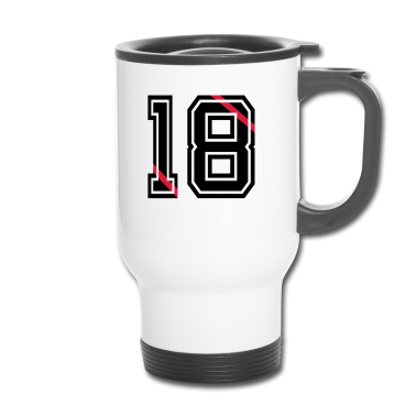 Geschenk zum 18 Thermobecher - 18