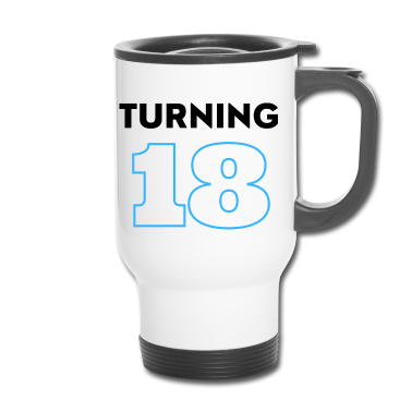 Geschenk zum 18 Thermobecher - 18. Geburtstag Junge/Mann