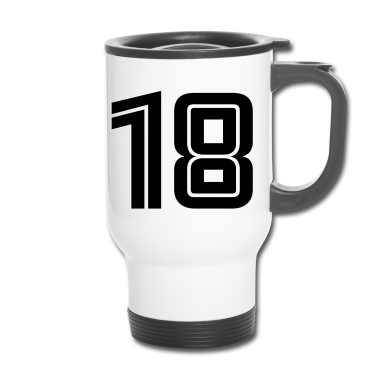 Geschenk zum 18 Thermobecher - 18