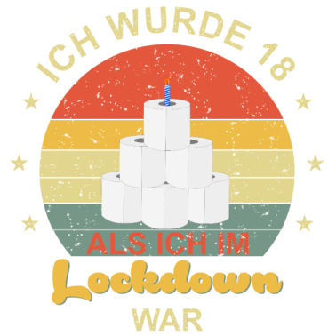 Motiv Lockdown 18. Geburtstag
