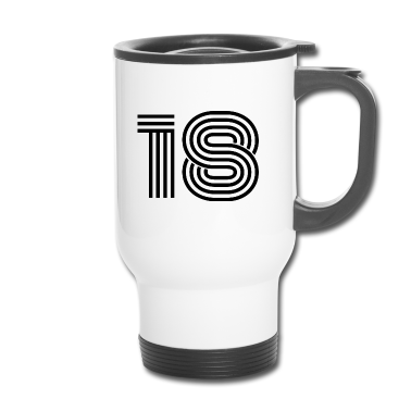Geschenk zum 18 Thermobecher - 18