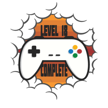 Motiv Level 18 Complete - 18. Geburtstag Gamepad Gamer