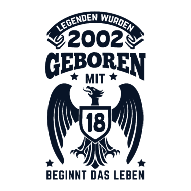 Motiv 18 Geburtstag Geschenk Adler