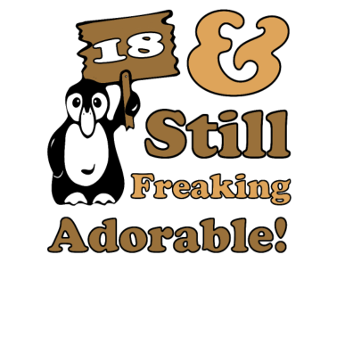 Motiv 18. Geburtstag 18 Und immer noch verblüffend bezaubernd 2001