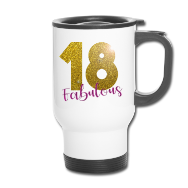 Geschenk zum 18 Thermobecher - 18. Geburtstag - Sweet 18