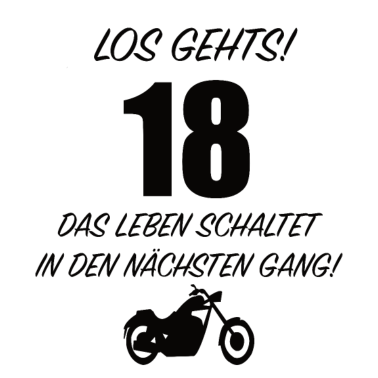 Motiv 18 Geburtstag GeschenkFeier Geschenkidee