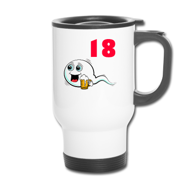 Geschenk zum 18 Thermobecher - 18.Ehrentag 18. Jubiläum Club der alten Säcke 18