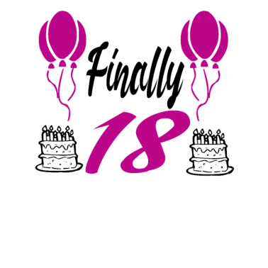 Motiv 18 Geburtstag Party Geschenk