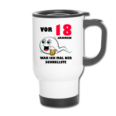 Geschenk zum 18 Thermobecher - 18.Ehrentag 18. Jubiläum Club der alten Säcke 18
