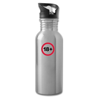 Geschenk zum 18 Trinkflasche - 18 / 18. Geburtstag. / 18+