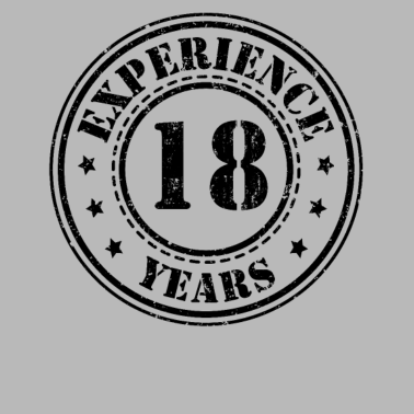 Motiv 18 Geburtstag 18 Jahre Erfahrung