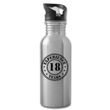 Geschenk zum 18 Trinkflasche - 18 Geburtstag 18 Jahre Erfahrung