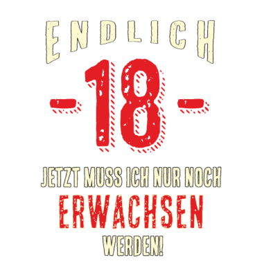 Motiv Endlich 18 - 2002 18 Geburtstag