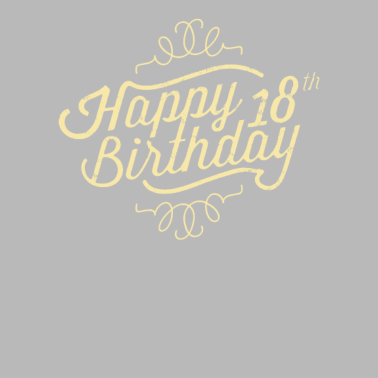 Motiv 18 Jahre retro 18 cream - 2002 18 Geburtstag