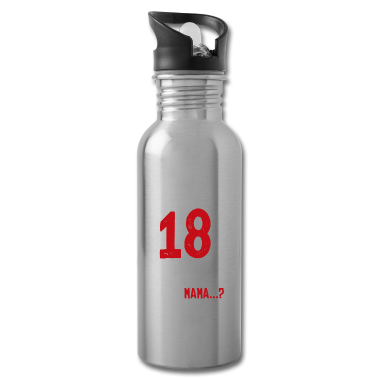 Geschenk zum 18 Trinkflasche - Lustiges 18. Geburtstag Endlich 18 Geschenk