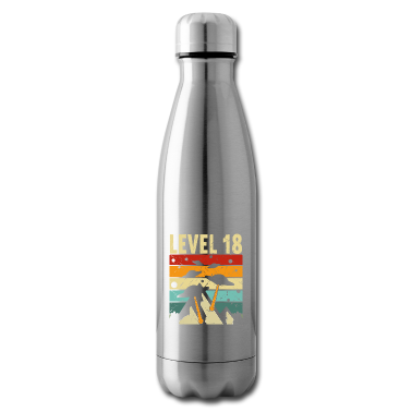 Geschenk zum 18 Trinkflasche - Level 18 Gaming Controller 18. Geburtstag